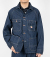 CAT DAY Coverall, 9.5 oz Indigo Denim
