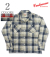 KASURI CHECK OPEN COLLAR SHIRTS
