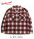 CHECK PRINT NEL OPEN COLLAR SHIRT