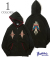 BLANKET STITCH ZIP PARKA