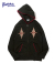 BLANKET STITCH ZIP PARKA