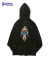BLANKET STITCH ZIP PARKA