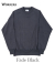 Cotton Saddle Shoulder Sweater