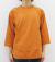 DENIME 7分袖ベースボールTEE