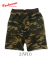 MINI PILE SWEAT SHORTS Camouflage