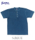 HENLEY NECK T-Shirt Pigment