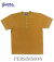 HENLEY NECK T-Shirt Pigment