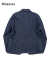Lounge Jacket, Indigo Herringbone