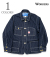 Deluxe Railroad Jacket, 12 oz, Grey Back Indigo Herringbone
