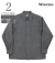 Open Collar Shirt, Cotton Wool Flannel