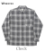 Open Collar Shirt, Cotton Wool Flannel