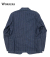 Lounge Jacket, Indigo Herringbone