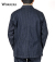 Lounge Jacket, Indigo Herringbone