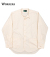 Band Collar Shirt, Ecru Shirt Cloth