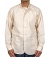 Band Collar Shirt, Ecru Shirt Cloth