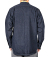 Band Collar Shirt, Indigo Cotton Linen