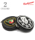 Leather round pouch