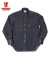 WAREHUSE LONG HORN TYPE DENIM WESTERN SHIRT