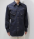 WAREHUSE LONG HORN TYPE DENIM WESTERN SHIRT