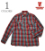 FLANNEL SHIRTS WITH CHINSTRAP G柄