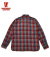 FLANNEL SHIRTS WITH CHINSTRAP G柄