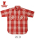 SHORT SLEEVE CHECK WORK SHIRTS B柄