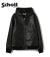 SHEEP LEATHER FULLZIP PARKA