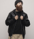 SHEEP LEATHER FULLZIP PARKA