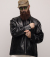 LEATHER TRACKER JACKET
