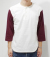 WAREHOUSE 7分袖ベースボールTEE