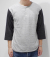 WAREHOUSE 7分袖ベースボールTEE
