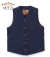 STUDIO D'ARTISAN KAKISHIBU SASHIKO VEST