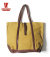 WAREHOUSE LEATHER&CANVAS TOTE BAG