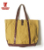 WAREHOUSE LEATHER&CANVAS TOTE BAG