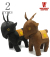 GENUINE LEATHER MASCOT DOLL  USNA GOAT