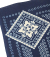 SELVEDGE BANDANA GEOMETRIC PATTERN