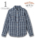 INDIGO NORAGI SASHIKO SHIRT