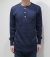 WAREHOUSE HENRYNECK WAFFLE TEE