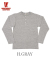 WAREHOUSE 長袖ヘンリーネックTEE