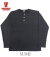 WAREHOUSE 長袖ヘンリーネックTEE