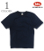 INDIGO CREW NECK TEE