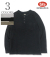 片畦 KNIT HENRY NECK T-Shirt