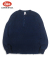 INDIGO BIG WAFFLE HENLEY T-SHIRT