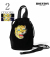VELVETEEN EFFECT BAG TIGER