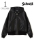 LEATHER HOOED JACKET