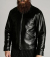 LEATHER TRACKER JACKET