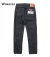 WORKERS Slim Tapered Jeans Black