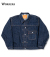 T-Back, 14.7 oz, Indigo Raw Denim, Buckle Back