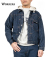13.75oz, Indigo Raw Denim Jacket, Buckle Back