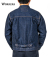 13.75oz, Indigo Raw Denim Jacket, Buckle Back